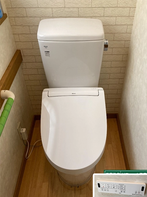 奈良県大和郡山市にてトイレ取替え リクシルアメージュ便器シャワートイレKA32